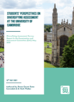 Diversifying Assessment at the University of Cambridge Report
