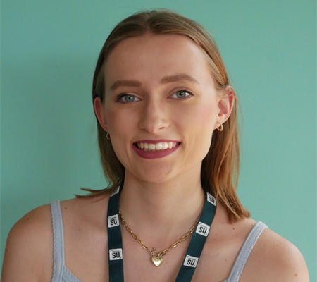 Photo of Savannah Phillips - your Postgraduate Access, Education and Participation Officer 2022-2023