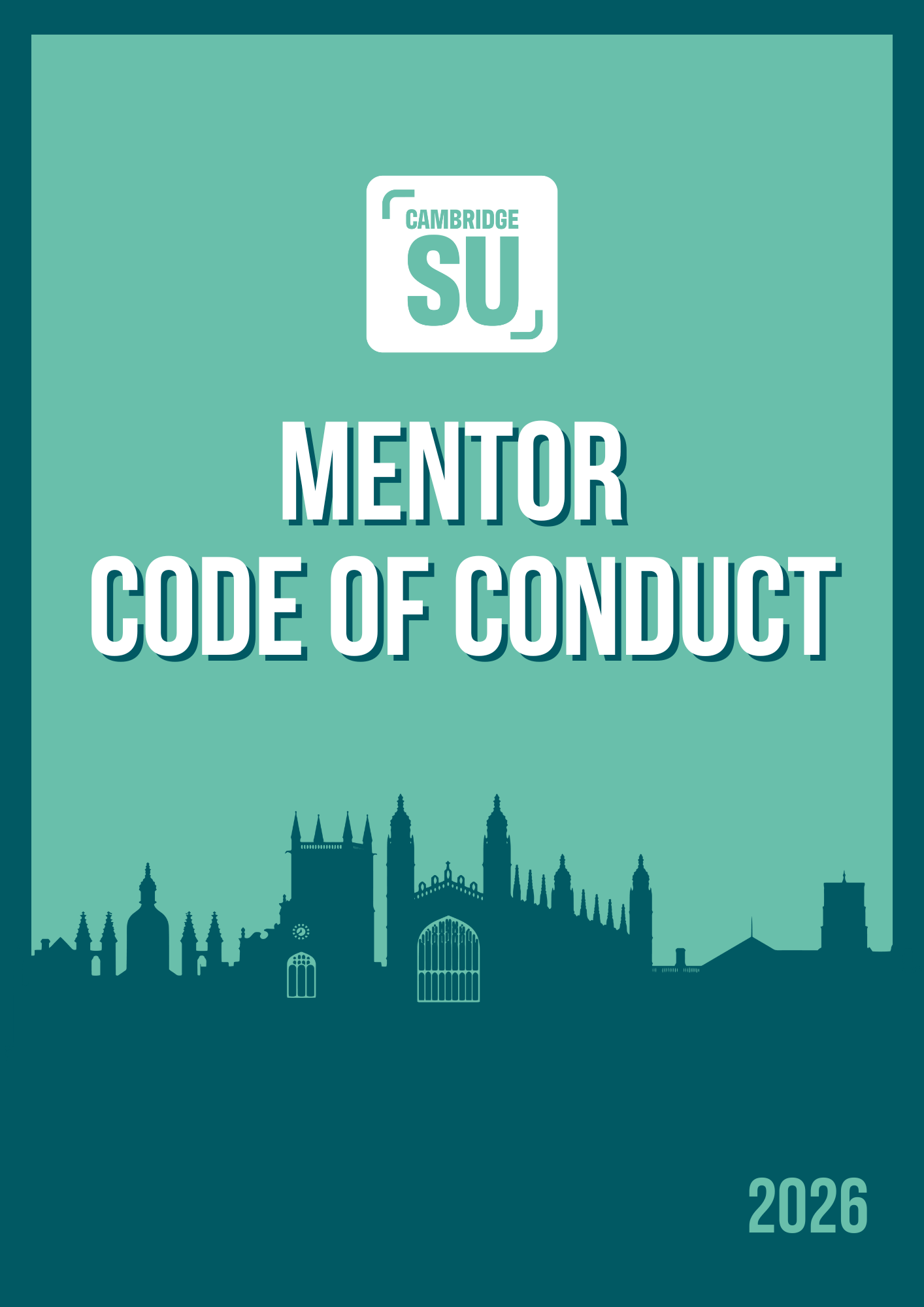 Mentor Code of Conduct 2026 Cover Page