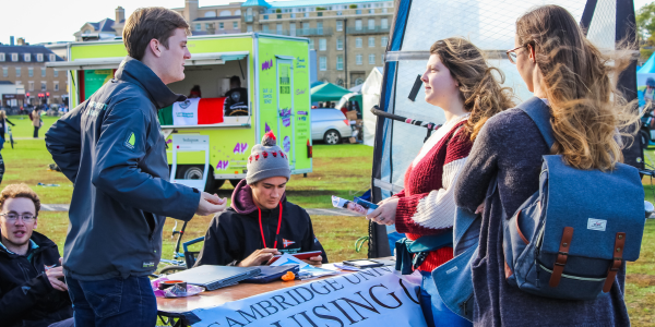 Societies at Freshers Fair