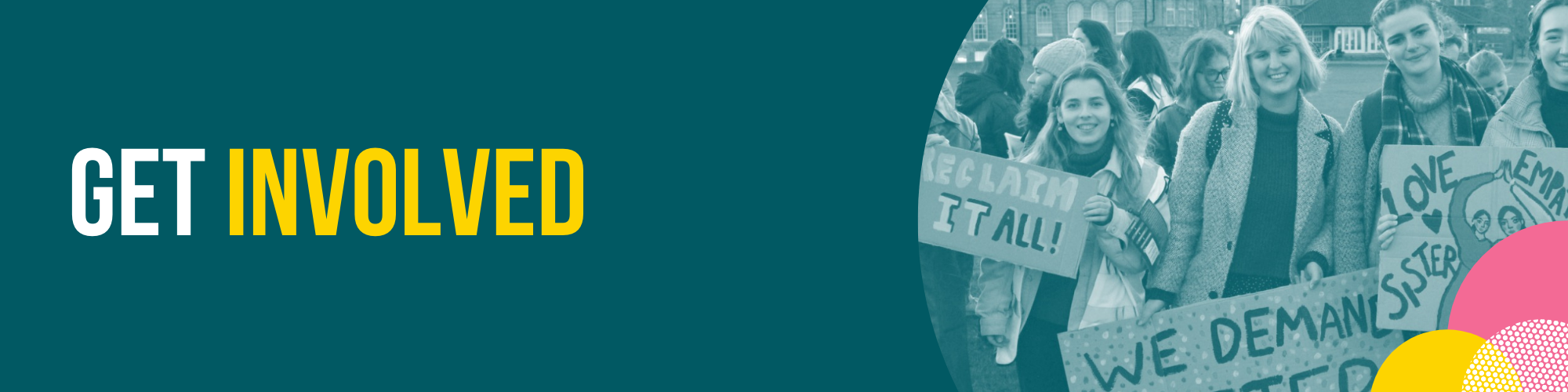 Get involved page banner