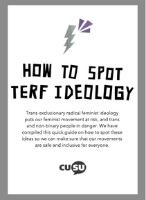 Spotting TERF ideology: A guide
