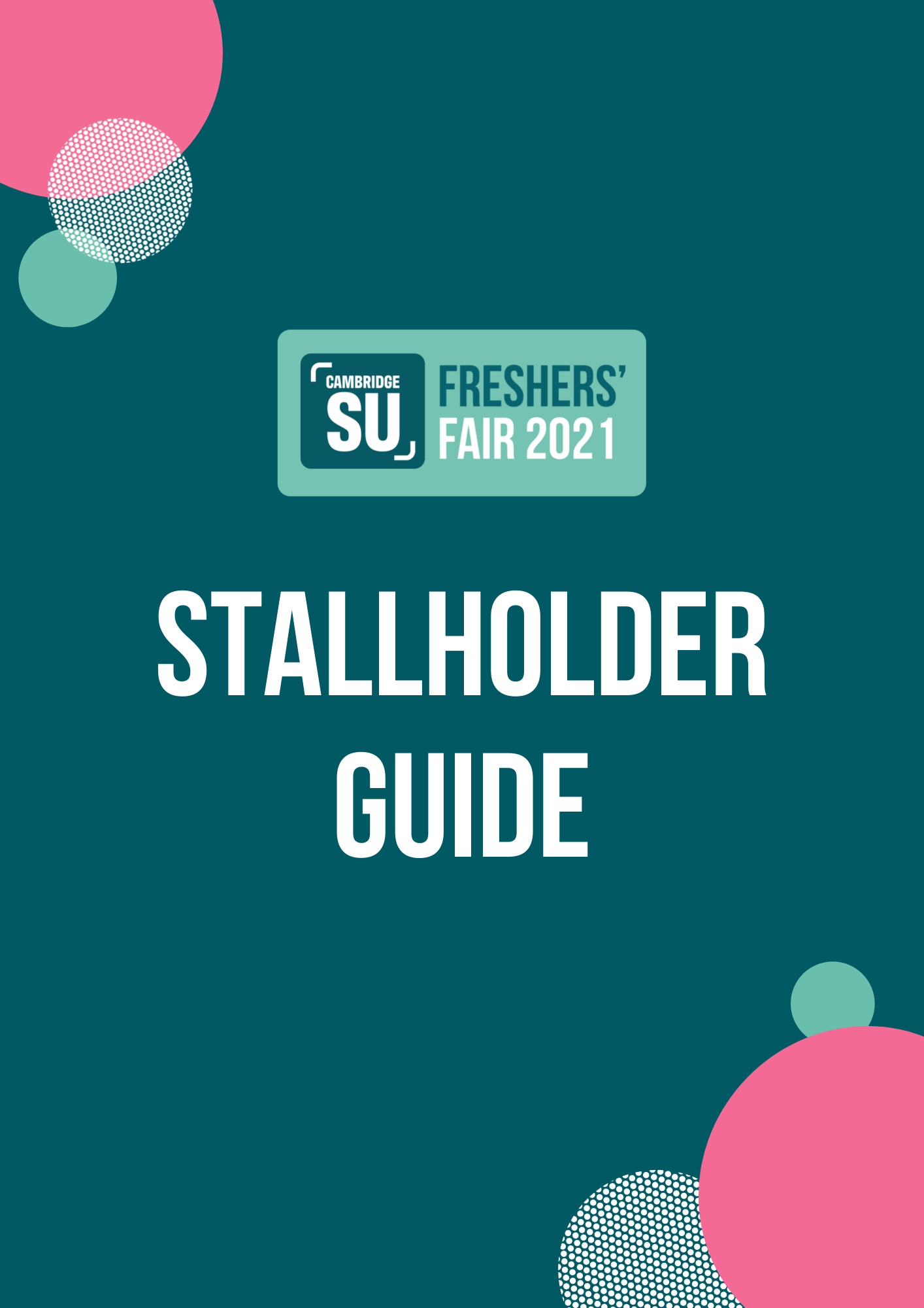Freshers Fair Stallholder Guide
