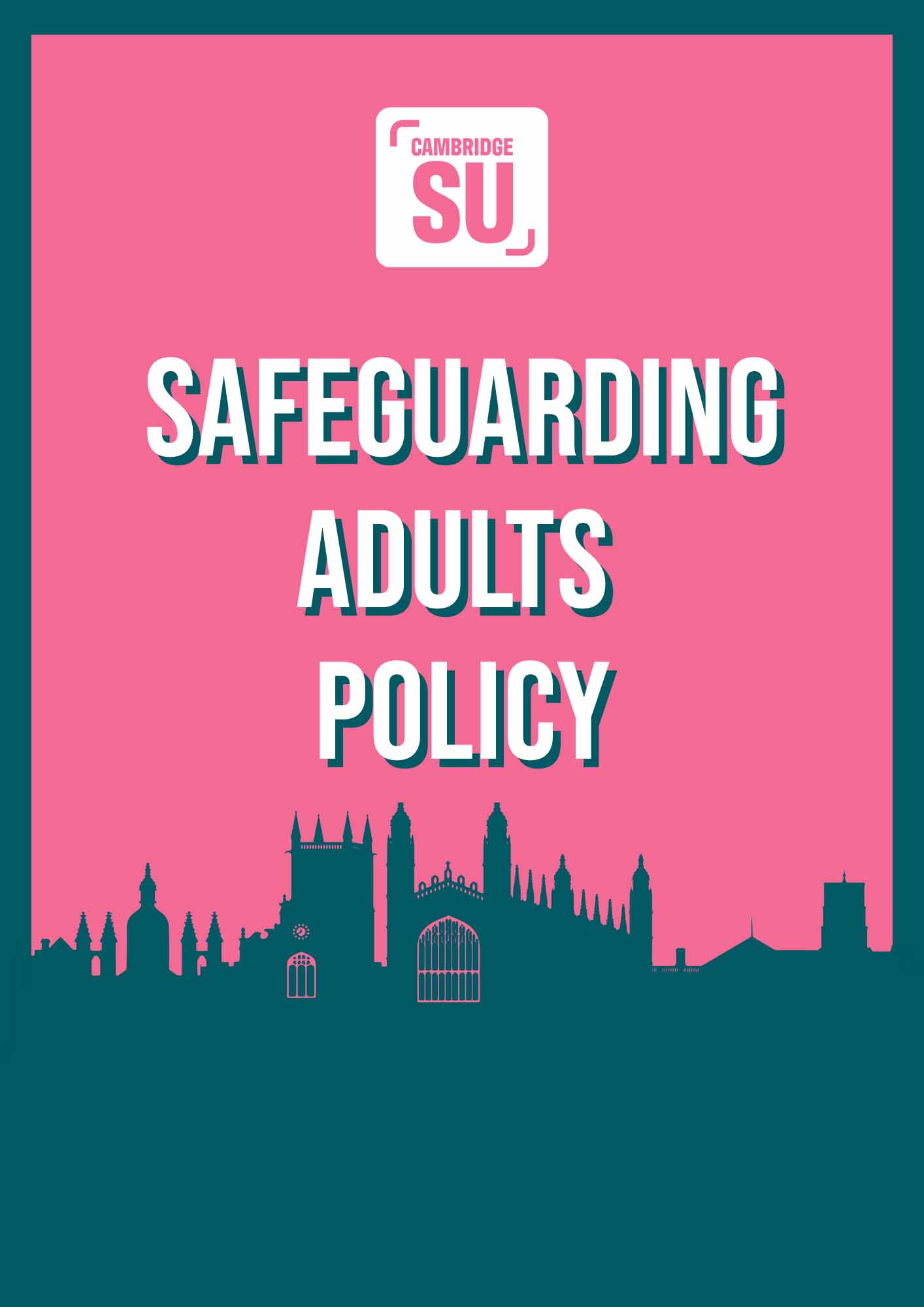Safeguarding Adults cover page